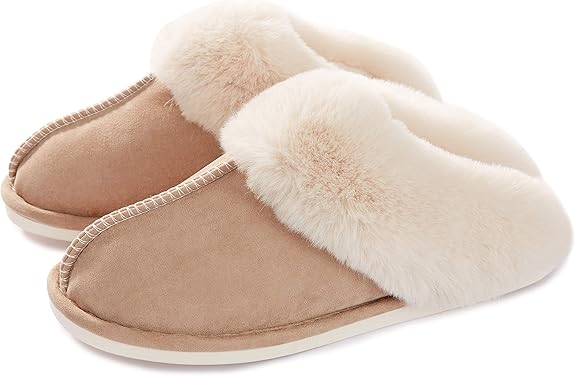 Twelve AM Co. “So Good” Fluffy Slippers