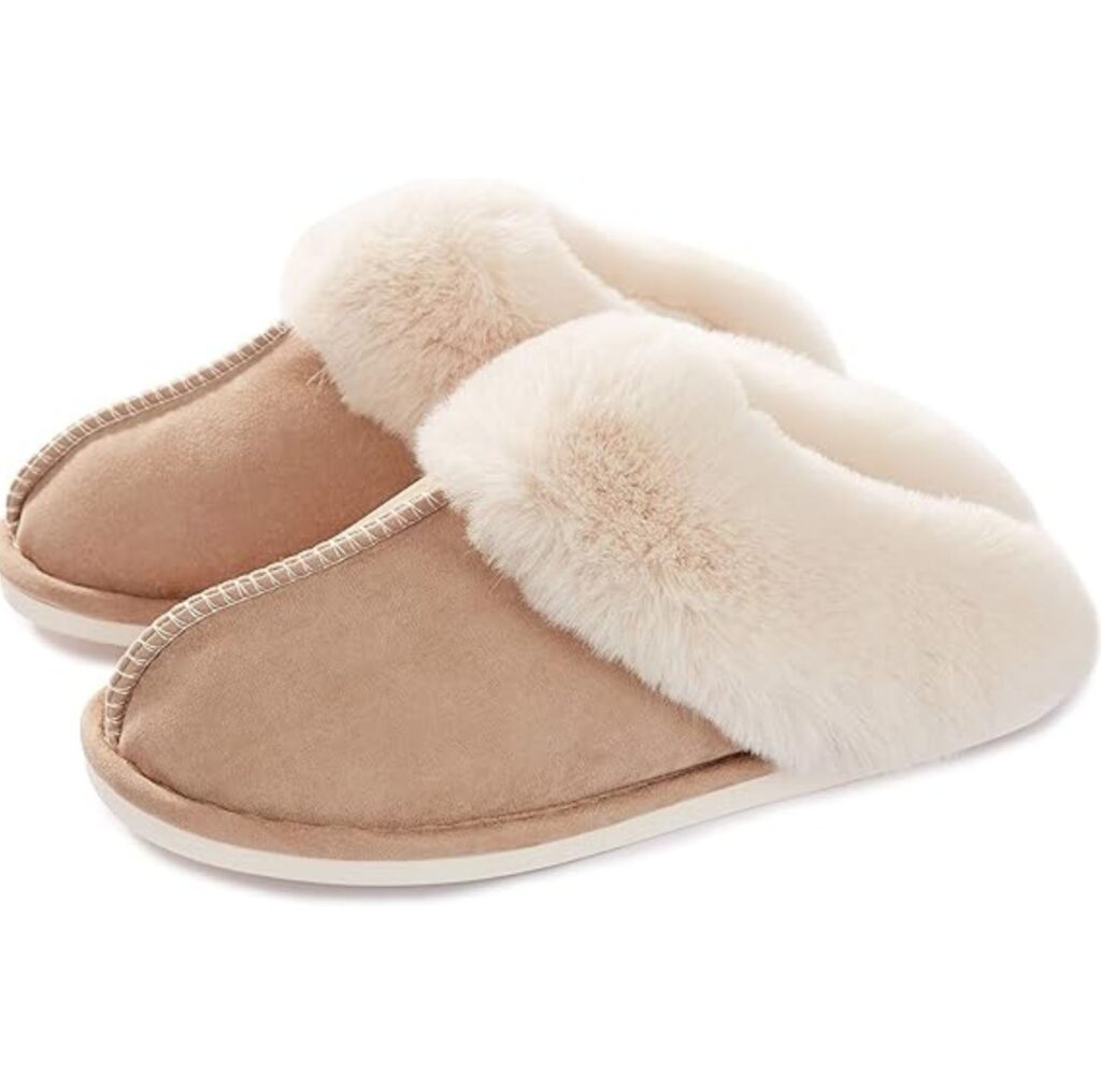 Twelve AM Co. “So Good” Fluffy Slippers