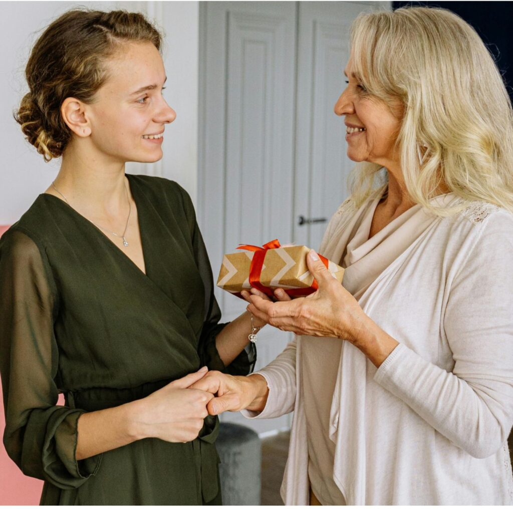 Gift given to mom